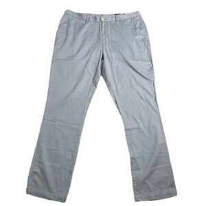 Vineyard Vines Men's Chino Slim Fit Club Pants 40X32 Gray Flat Front Preppy